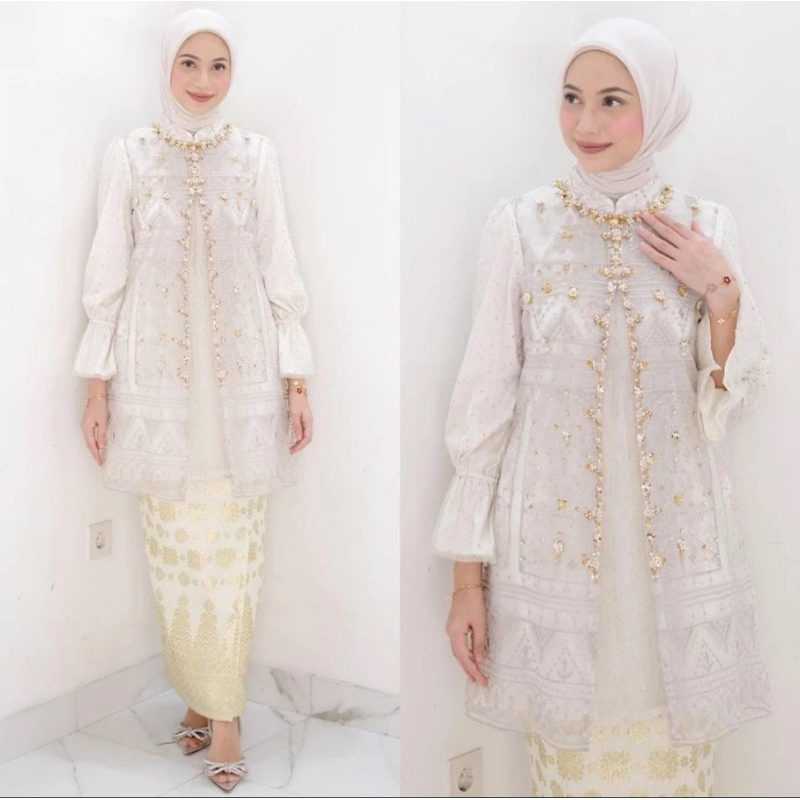 SARAH THE LABEL - JASMINE TUNIK IVORY