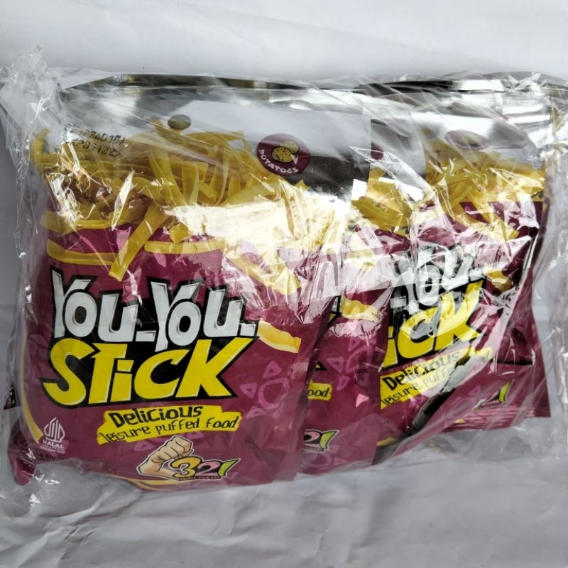 

youyoustik merah kemasan isi 10 pcs