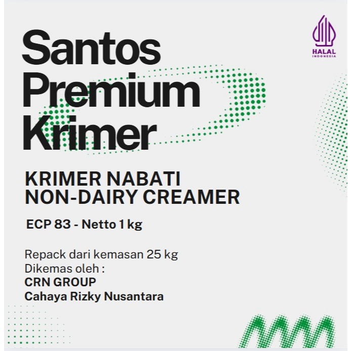 

KRIMER SANTOS PREMIUM KEMASAN 1KG