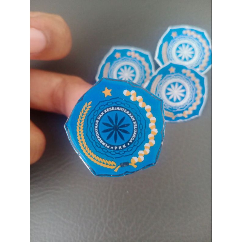 PIN BROS PKK ( ISI 10 PCS) - Pin Bros PKK- Bros Pin Lencana PKK