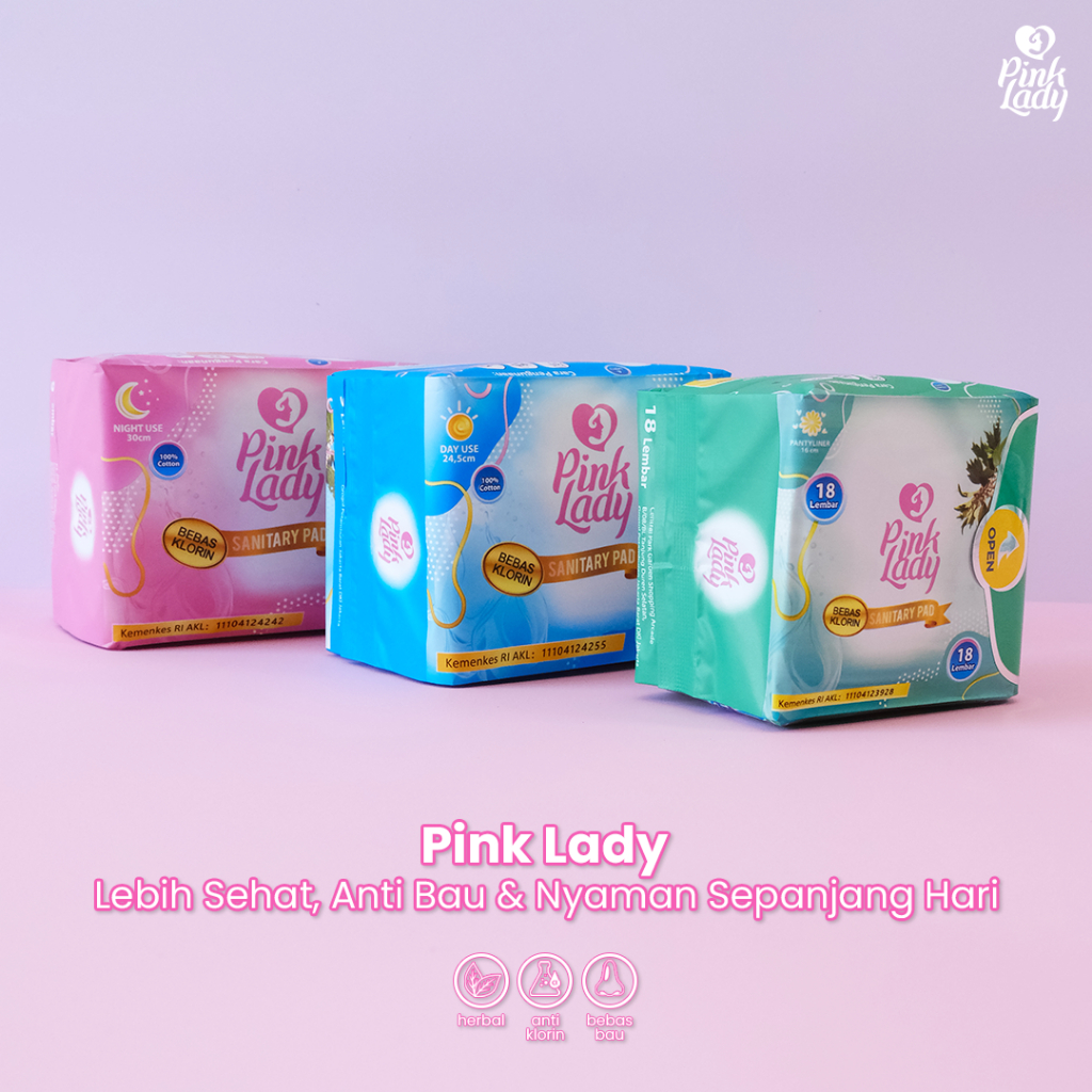 Pembalut Herbal Bio Wanita Kesehatan Perawatan Miss V Menstrual Pad Menstruasi Day Night Pantyliner 