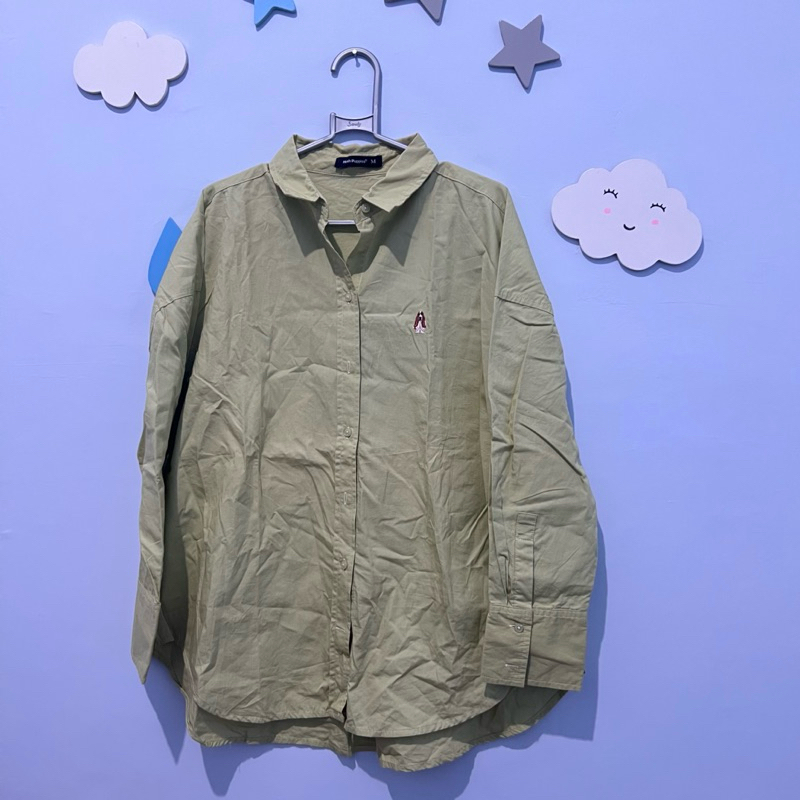 PRELOVED Kemeja Oversize Hush Puppies Wanita