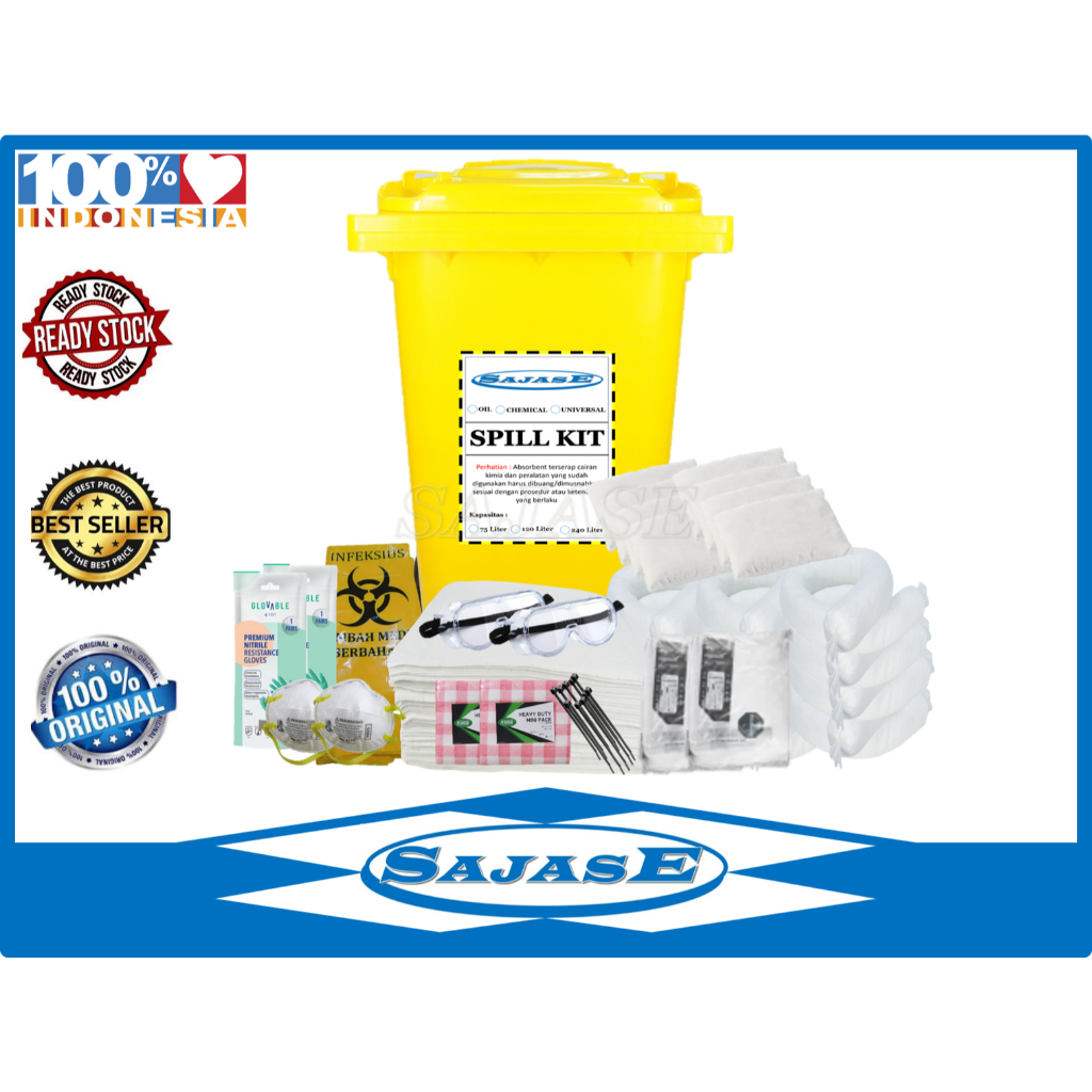 OIL SPILL RESPONSE KIT 240 Liter Oil Spill Kit 240 Liter