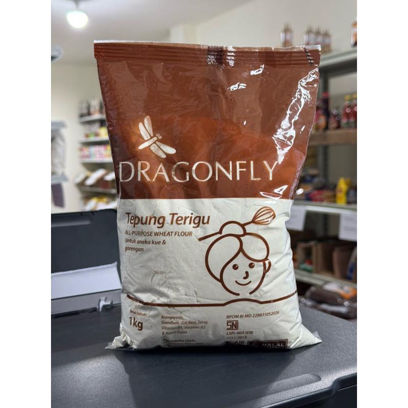 

DRAGONFLY Tepung terigu untuk aneka kue & gorengan 1kg