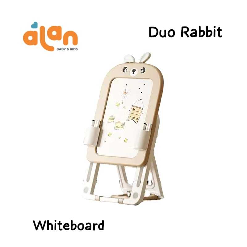 

Duo Rabbit Whiteboard (DL-RWB) Papan Tulis Anak