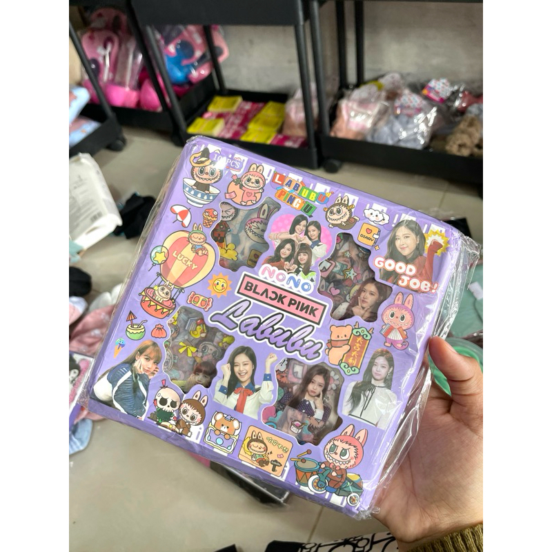 

STIKER LABUBU MIX BLACK PINK