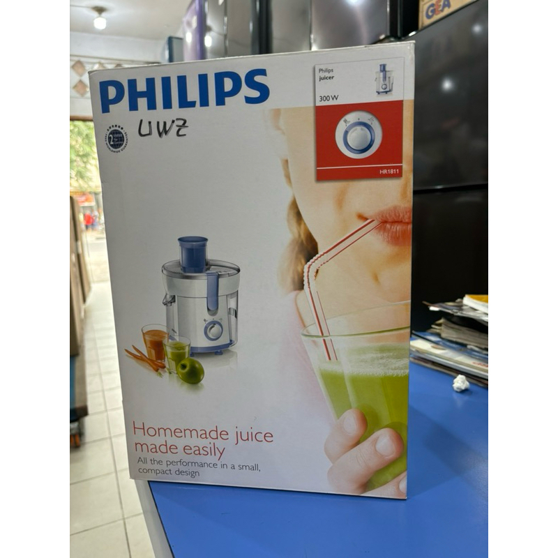 JUICER PHILIPS FREE ONGKIR AREA MEDAN