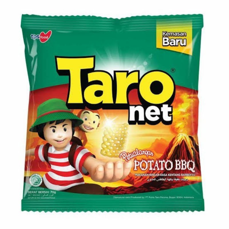 

TARO NET RASA POTATO BBQ | SEAWEED NETTO 35 GR