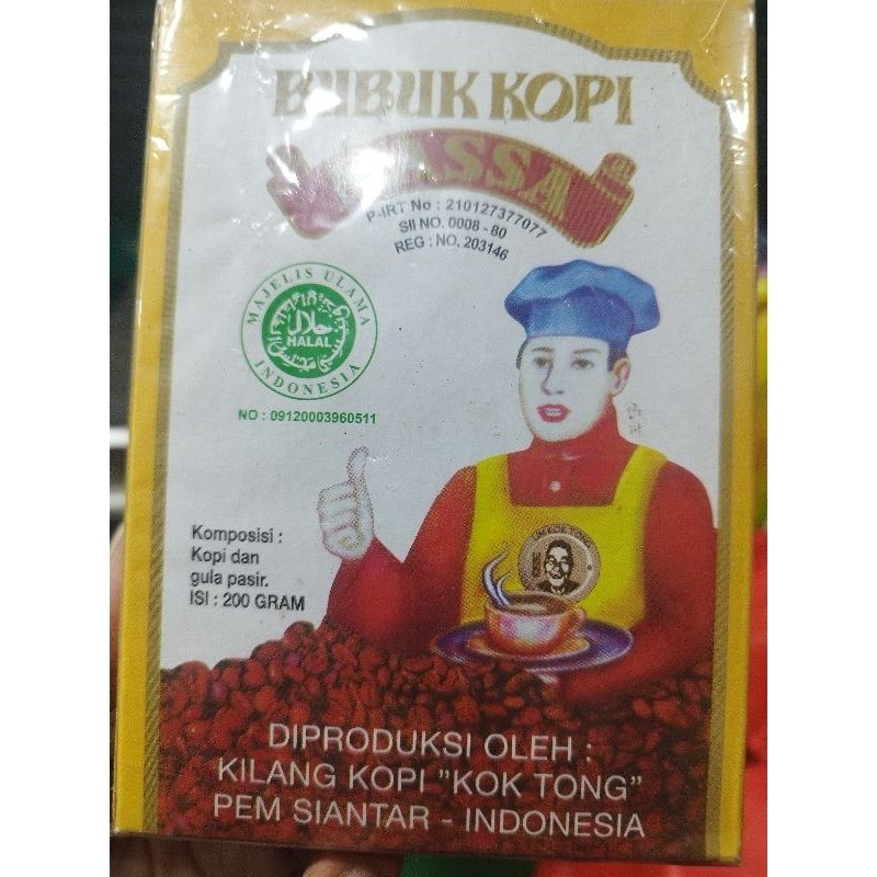 

Kopi Bubuk Kok Tong 200gr