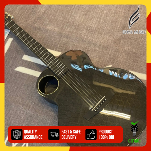 Gitar Akustik Elektrik Gitar Enya X4 Pro X4Pro Mini S4 Eq 36inch Carbon