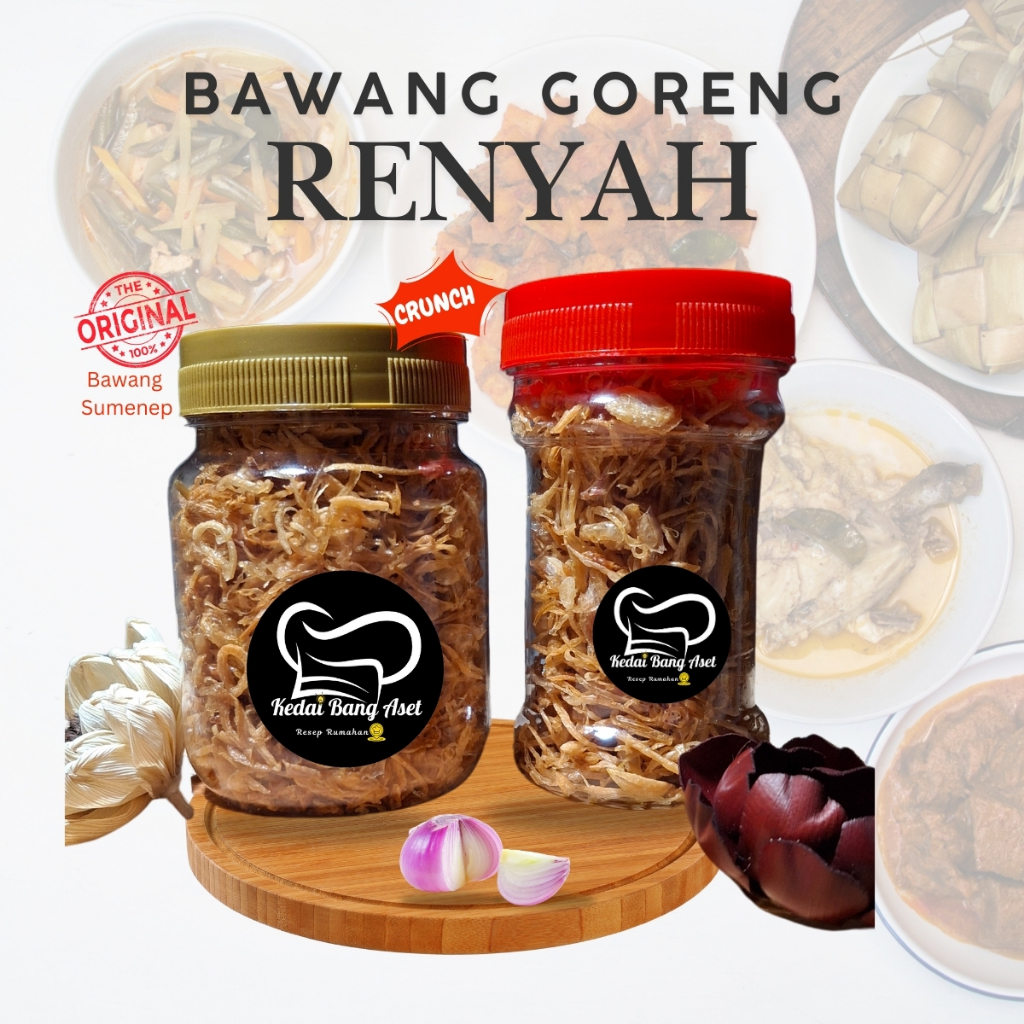 

Bawang Goreng Asli Sumenep (Renyah dan Gurih) - 200 gr