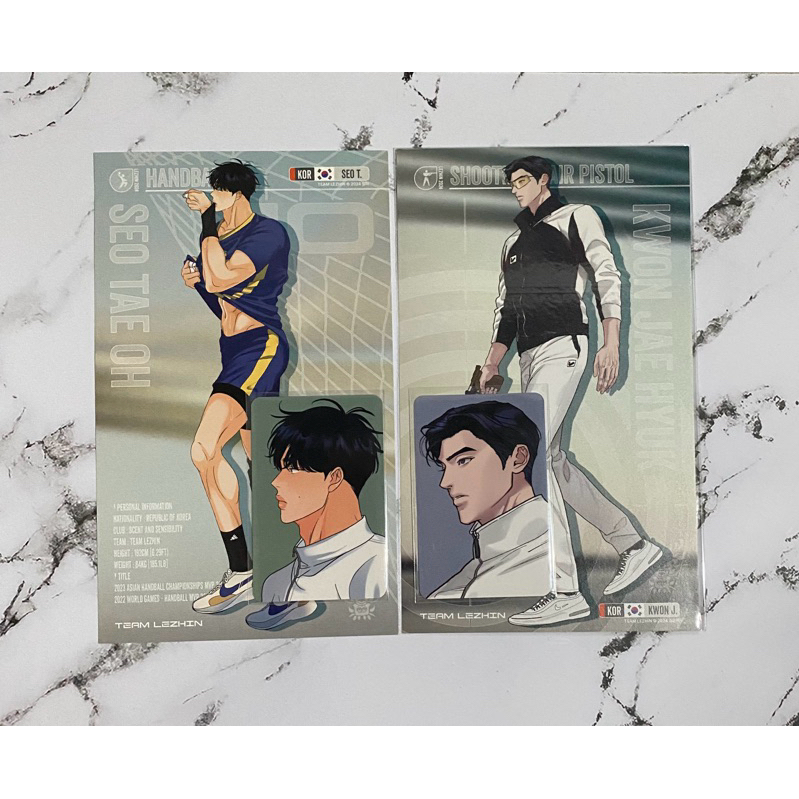READY PC + Posca SG 24 Lezhin Seo Tae Oh Scent & Sensibility SNS & Kwon Jae Hyuk Limited Run Officia
