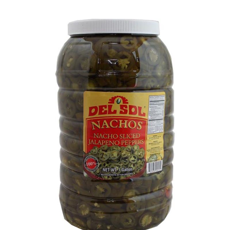 

JALAPENO NACHO DEL SOL 3,78L slice