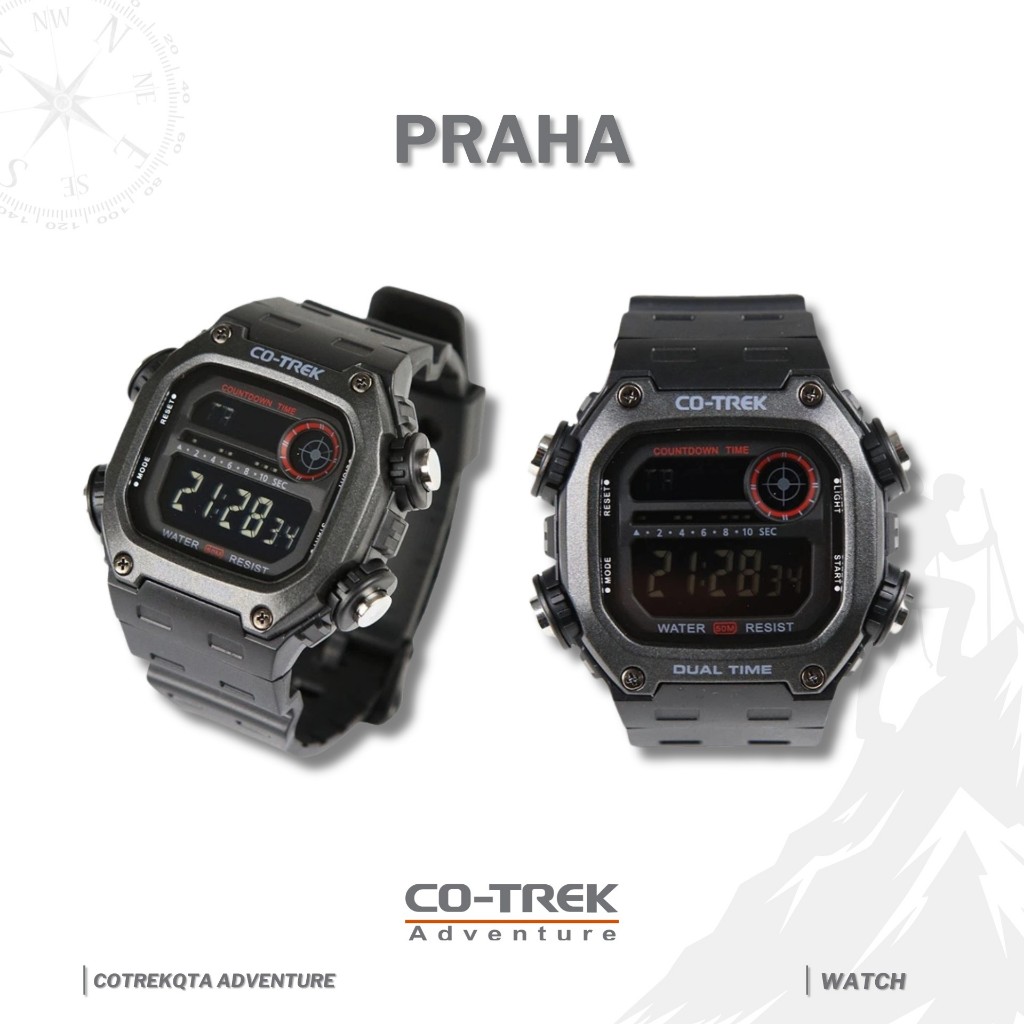 Jam Tangan Pria dan Wanita Praha - Cotrek Adventure