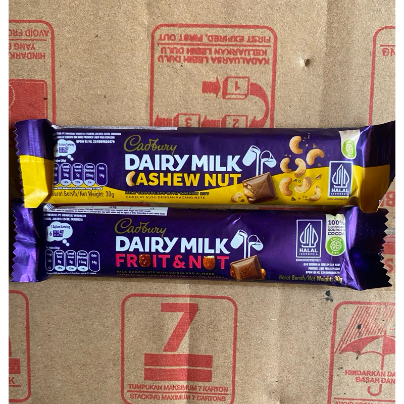 

Cokelat Cadbury Dairy Milk 30gr