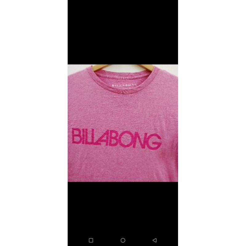 Baju kaos billabong dan kemeja lengan panjang ripcurl