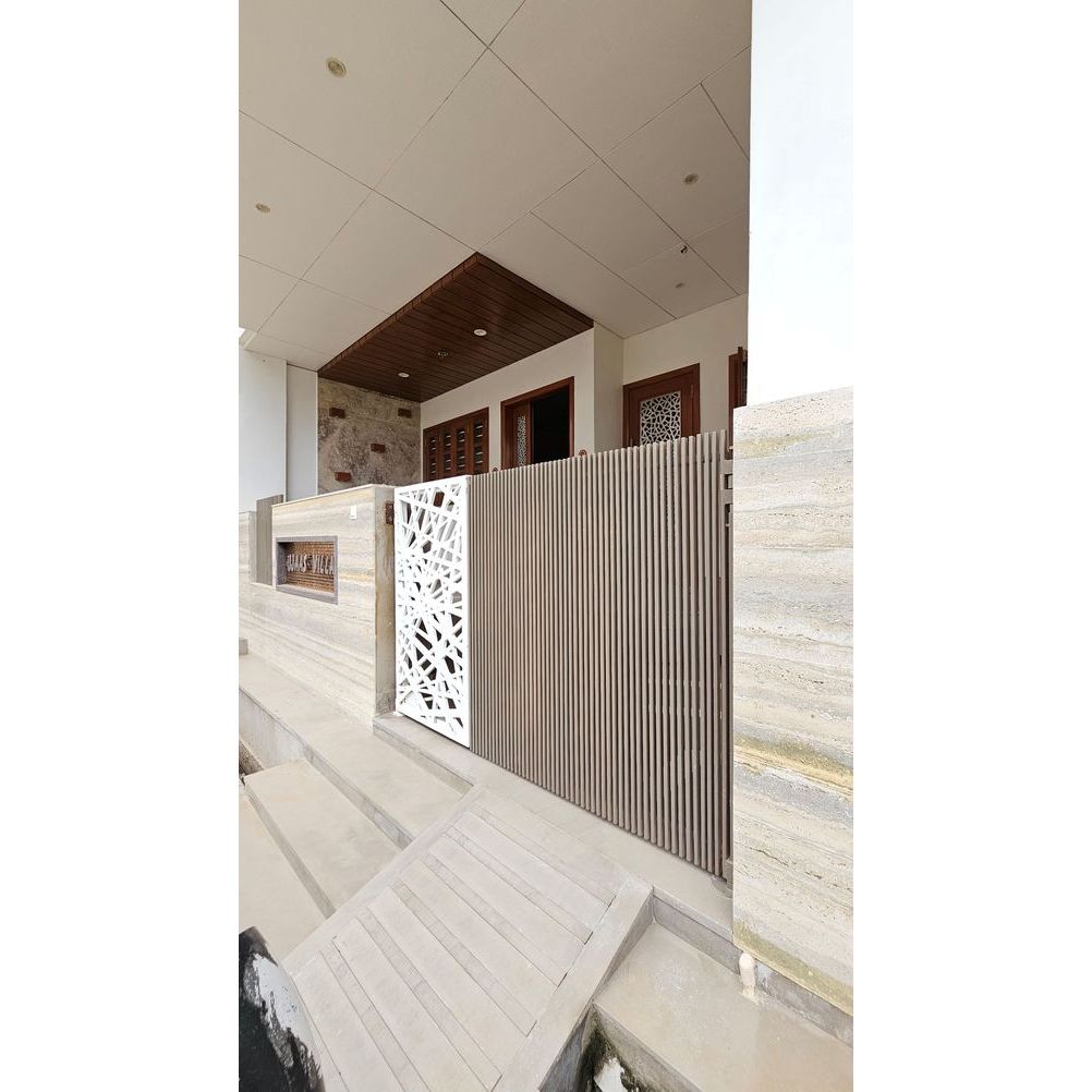 Pagar rumah minimalis kombinasi cutting / pagar unik jarang ada