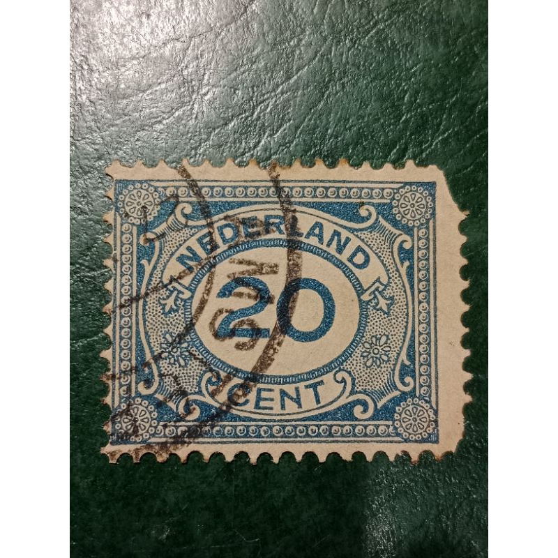 

Prangko Nederland kuno 20 Cent Tahun 1921 USED