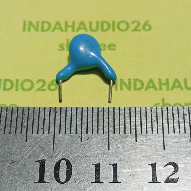 LY SL6KV 15J 10mm 15pf 6kv 15p 6kv kapasitor keramik biru ceramic