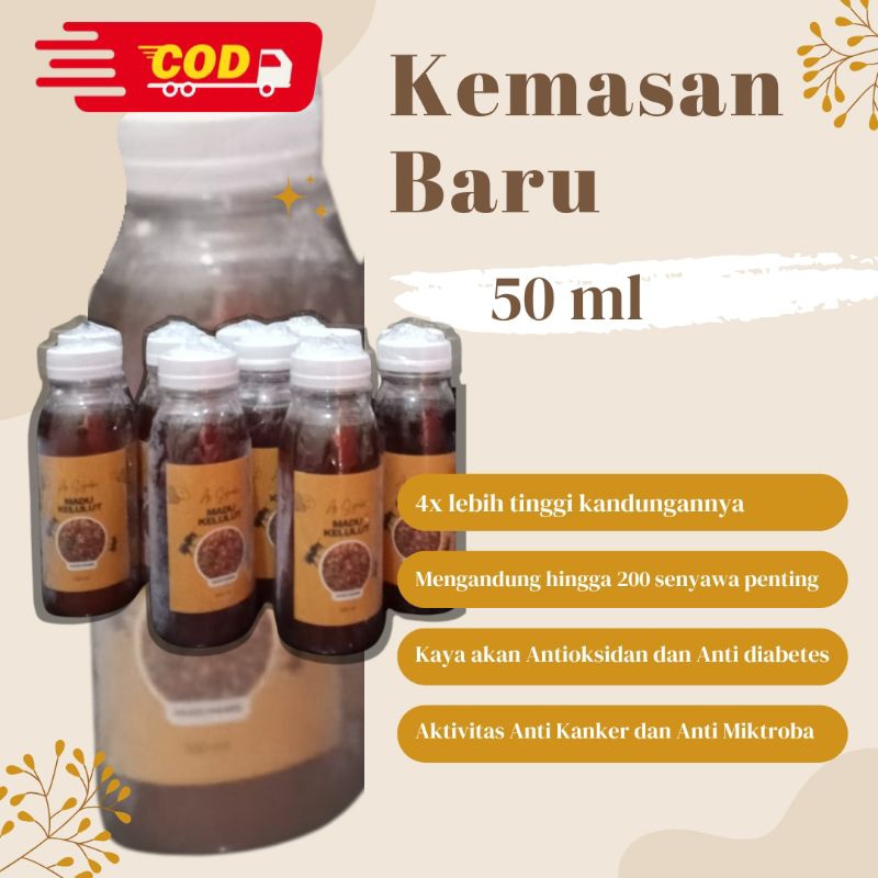 

Madu kelulut 100 ℅ murni - kemasan 50 ml