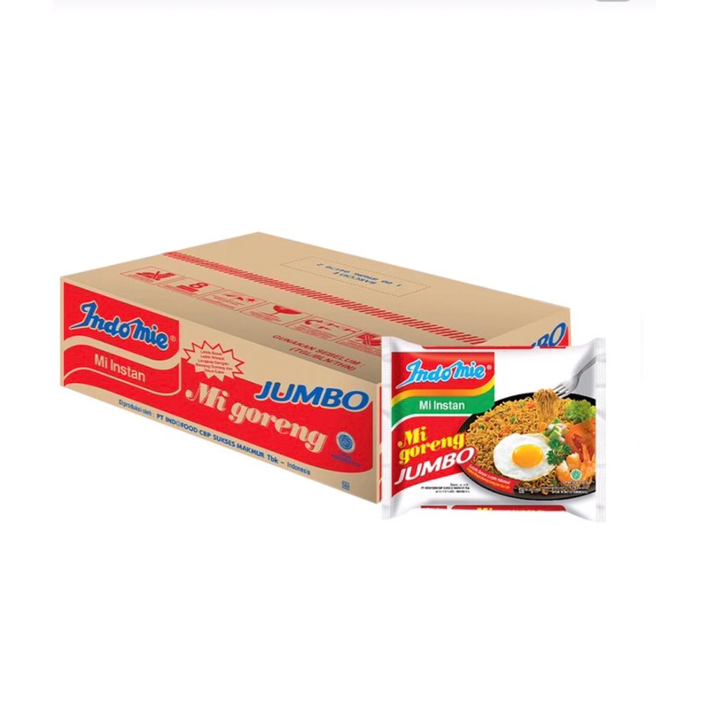 

Indomie Goreng Jumbo 1 Dus Isi 24 Pcs 129 Gram