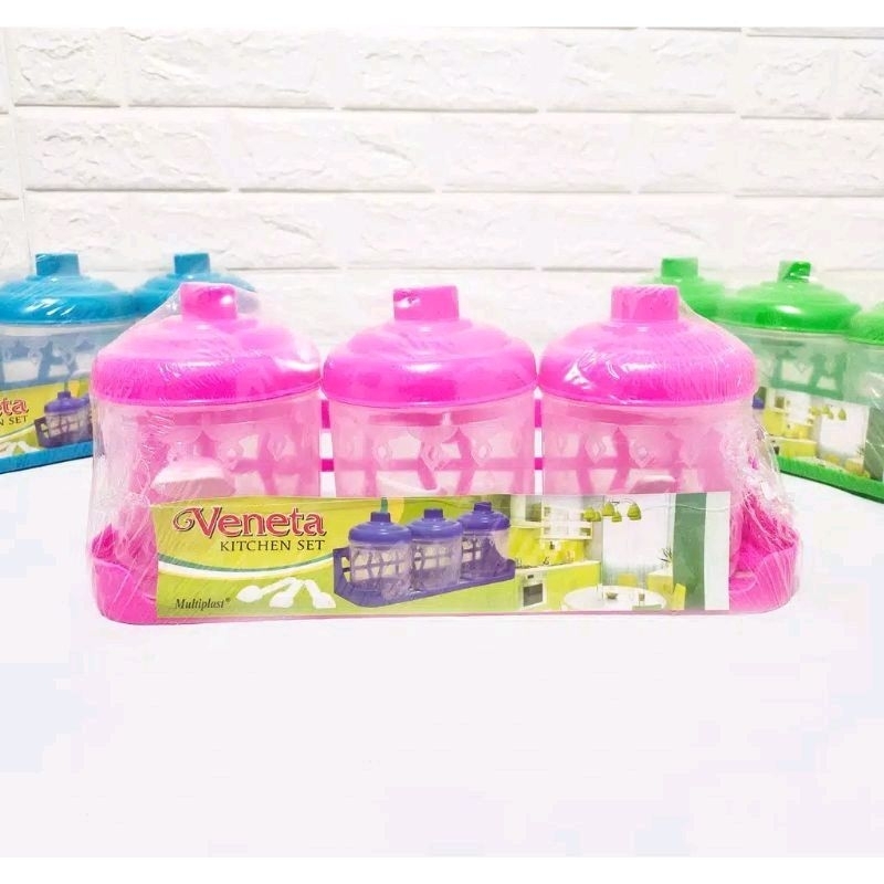 [TERMURAH] Tempat bumbu dapur veneta kitchen set / tempat bumbu dapur / rak bumbu dapur /