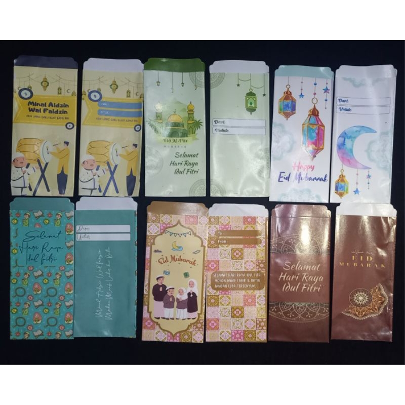 

Amplop Lebaran Uang Tidak Terlipat 1 Pack Isi 10 Pcs