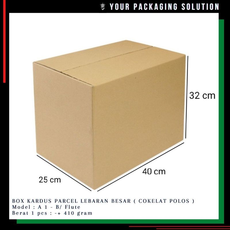 

BOX PARCEL LEBARAN A1 BESAR • 40x25x32cm • Kardus || Lebaran || Idul Fitri || Sembako || Eid Mubarok || Packing.