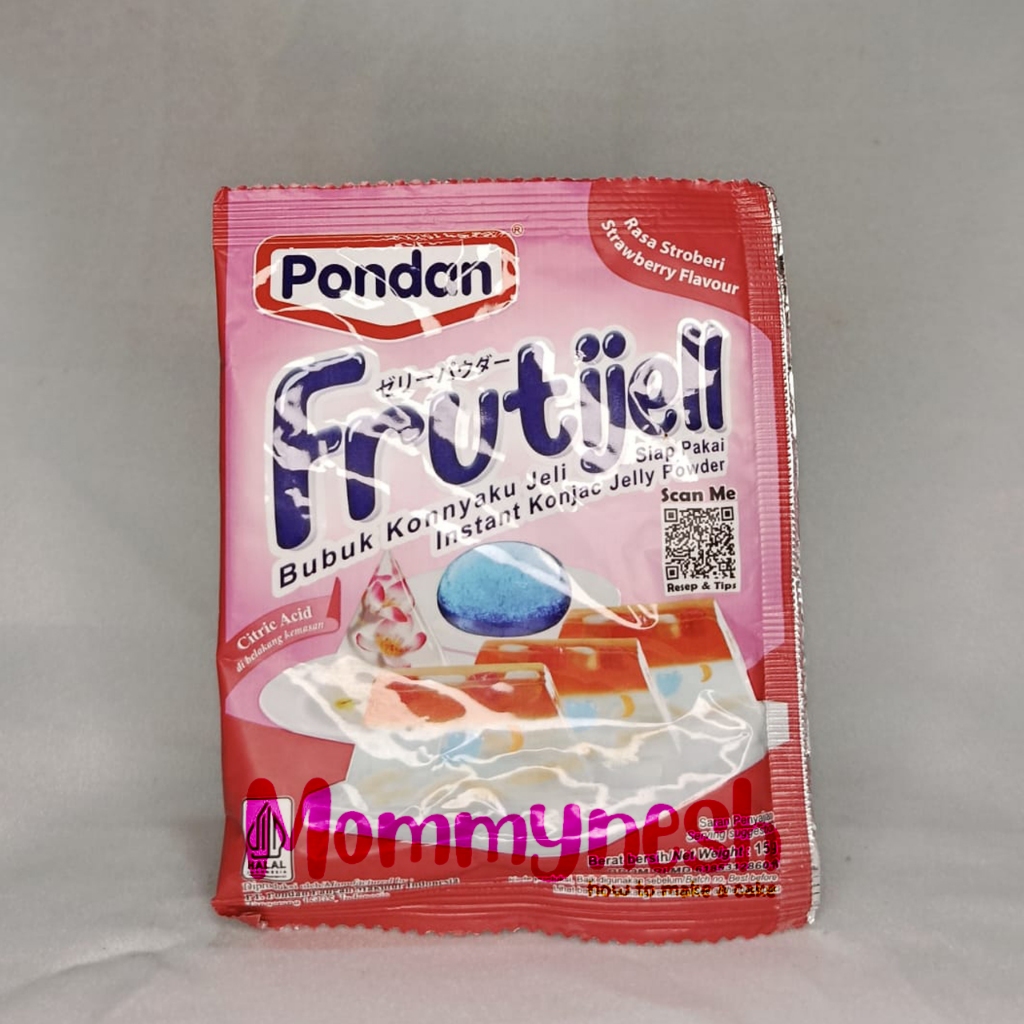 

Pondan Frutijell Ekonomis Agar-Agar Konnyaku / Bubuk Powder Jelly Instan