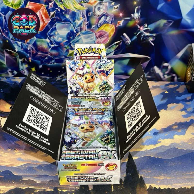 Booster Box Kartu TCG Pokemon Seri Festival Terastal / TCG Card / Pokemon