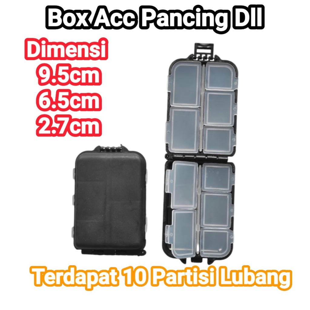 Kotak BOx Mini Kail Dan acc Pancing Lainnya Kotak mini Pancing