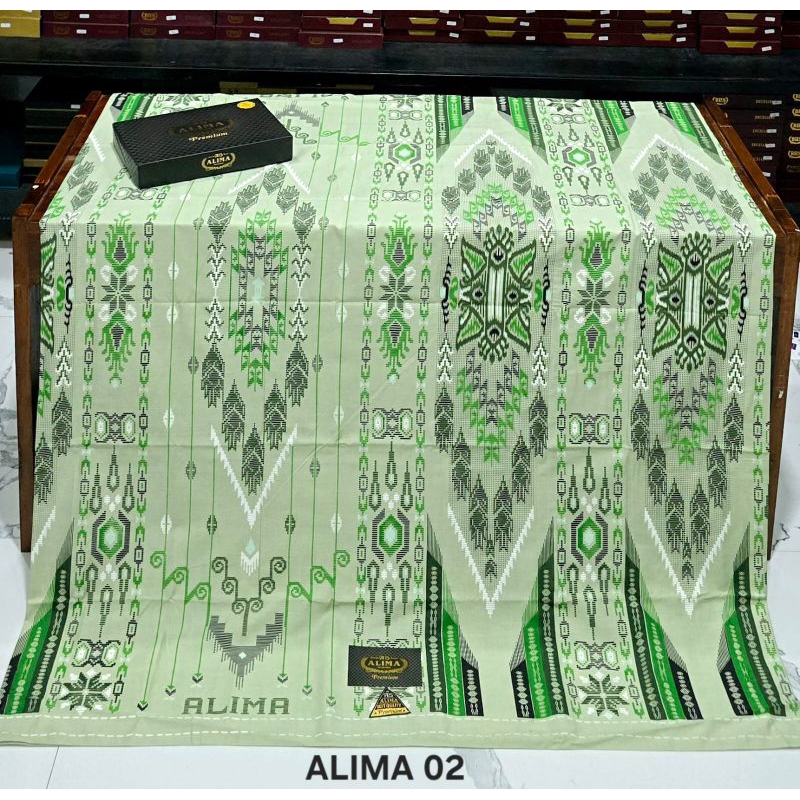 Sarung alima premium sge motif warna motif terbaru/alima premium