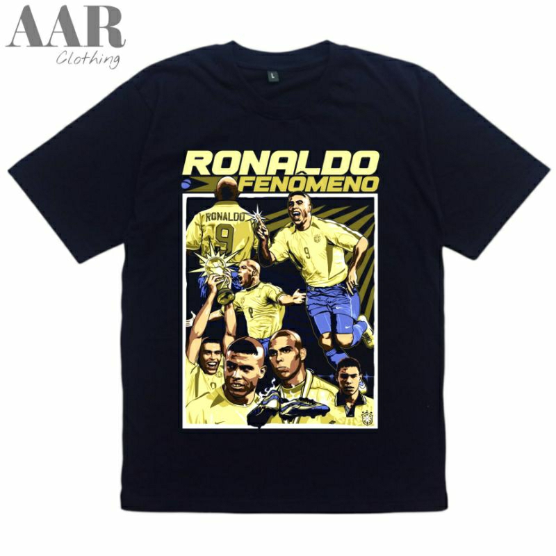 AarClothing - Kaos Tshirt RONALDO BRAZIL