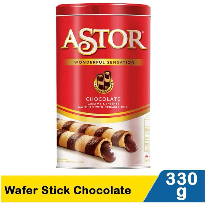 

[READY] Astor Wafer Stick Double Chocolate 330gr