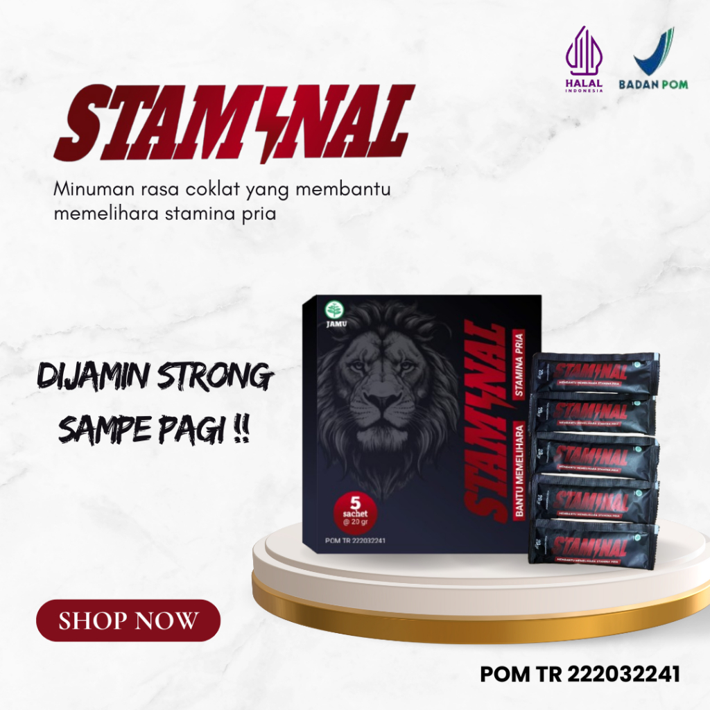 

STAMINAL Original - Minuman Instan Ginseng Korea - Meningkatkan Kebugaran & Daya Tahan LAMA DIRANJANG