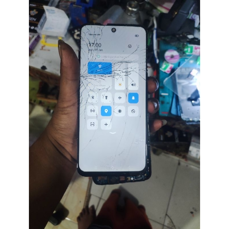 Lcd Infinix smart 9 HD Original Copotan Minus Retak Normal