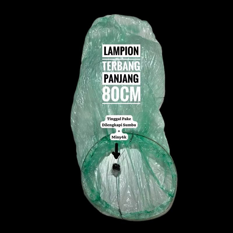 MAINAN TRADISIONAL LAMPION TERBANG / LAMPION TERBANG MINI