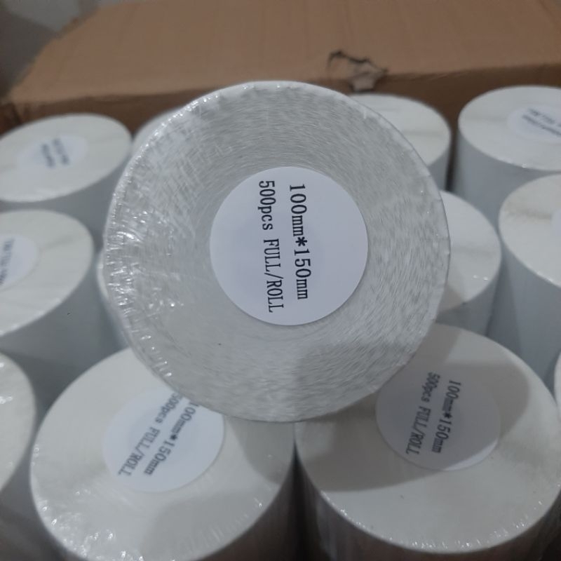 

Stiker Termal / Kertas Thermal / Stiker Label 100mm x 150mm isi 500pcs