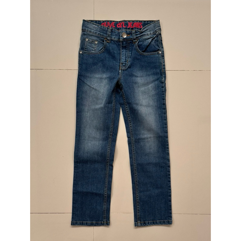Popeye / Olive Oyl : Celana panjang jeans anak perempuan original branded