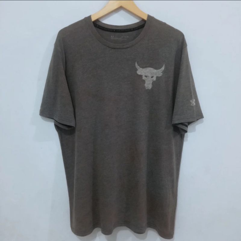 Under armour project rock t shirt 2nd baguss