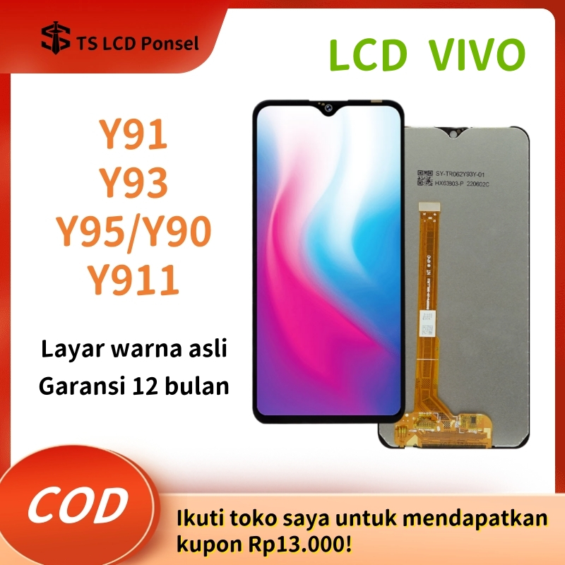 【ORI】Lcd hp VIVO Y91 Y93 Y95 Y1s Y90 Y91c Y91i Y93s Original 100% Murah Icd vivoy91 91c original 100