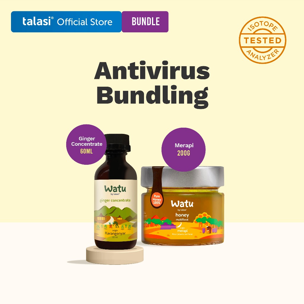 

Watu Honey - Natural Antivirus & Antibacteria Bundling 200gr