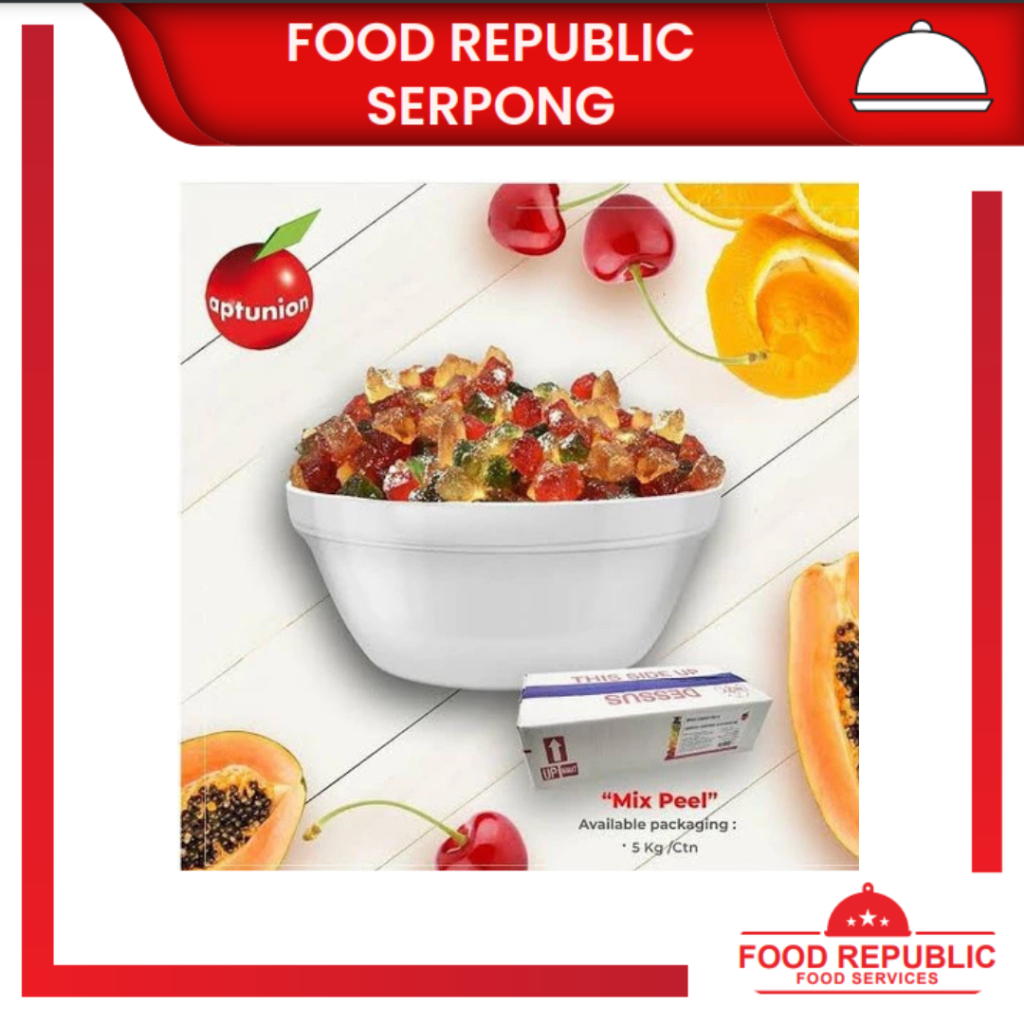 

APTUNION MIXED FRUIT PEEL WITH CHERRIES 500 GRAM / SUKADE CHERRY 500GR