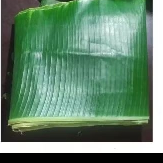 

daun pisang tua 1 lepit