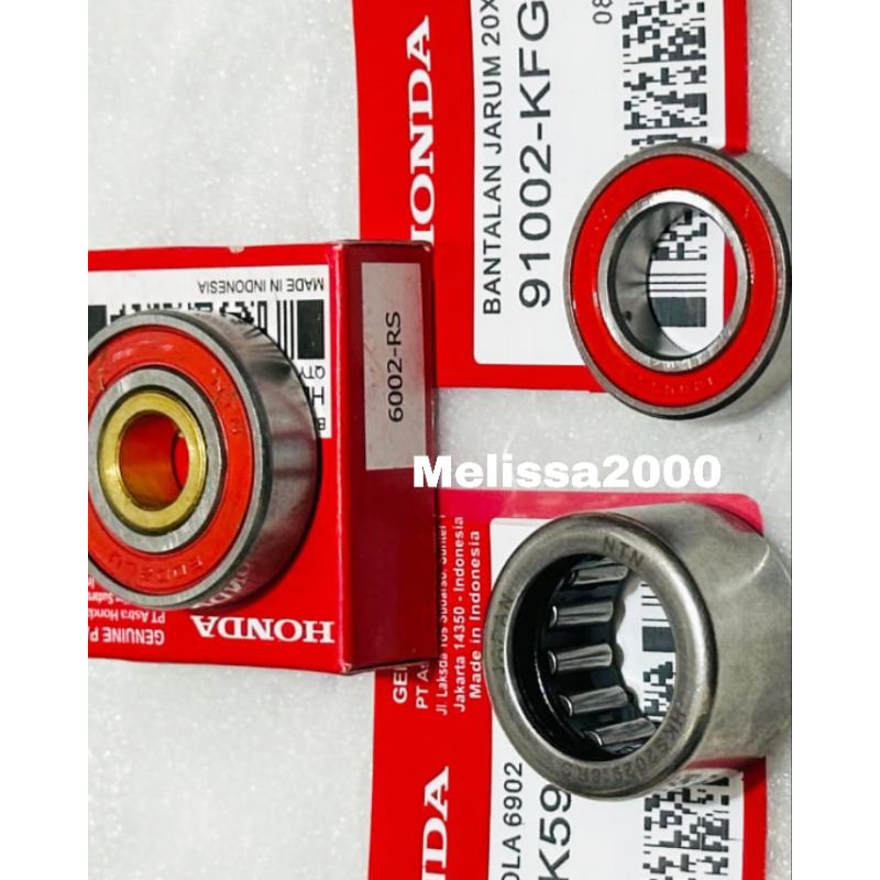 Bearing pully K59 + Bearing Needle KFG + Bearing bak cvt K59 Vario 150 LED Old Vario 150 New PCX 150