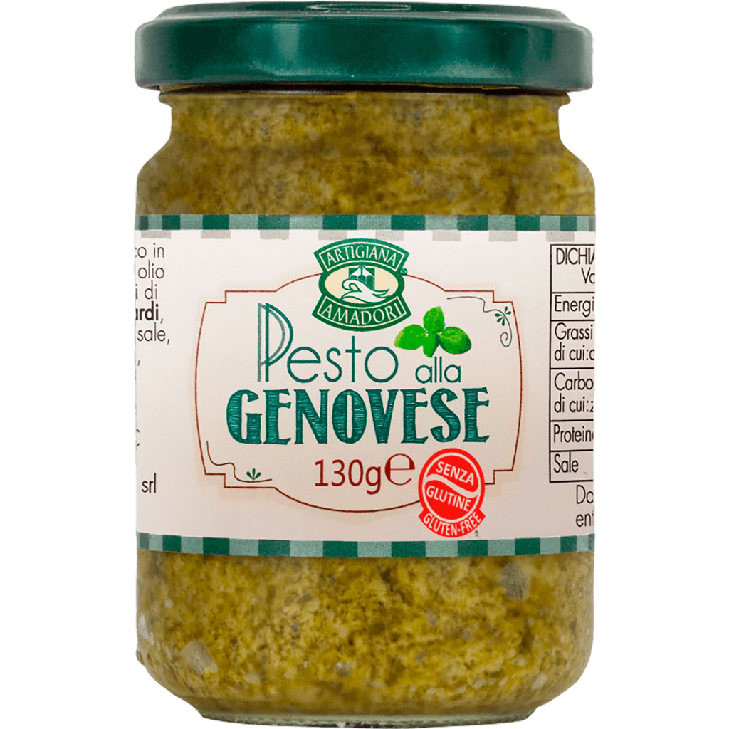 

ARTIGIANA Genovese Organic Pesto 130g – Pesto Organik Bebas Gluten