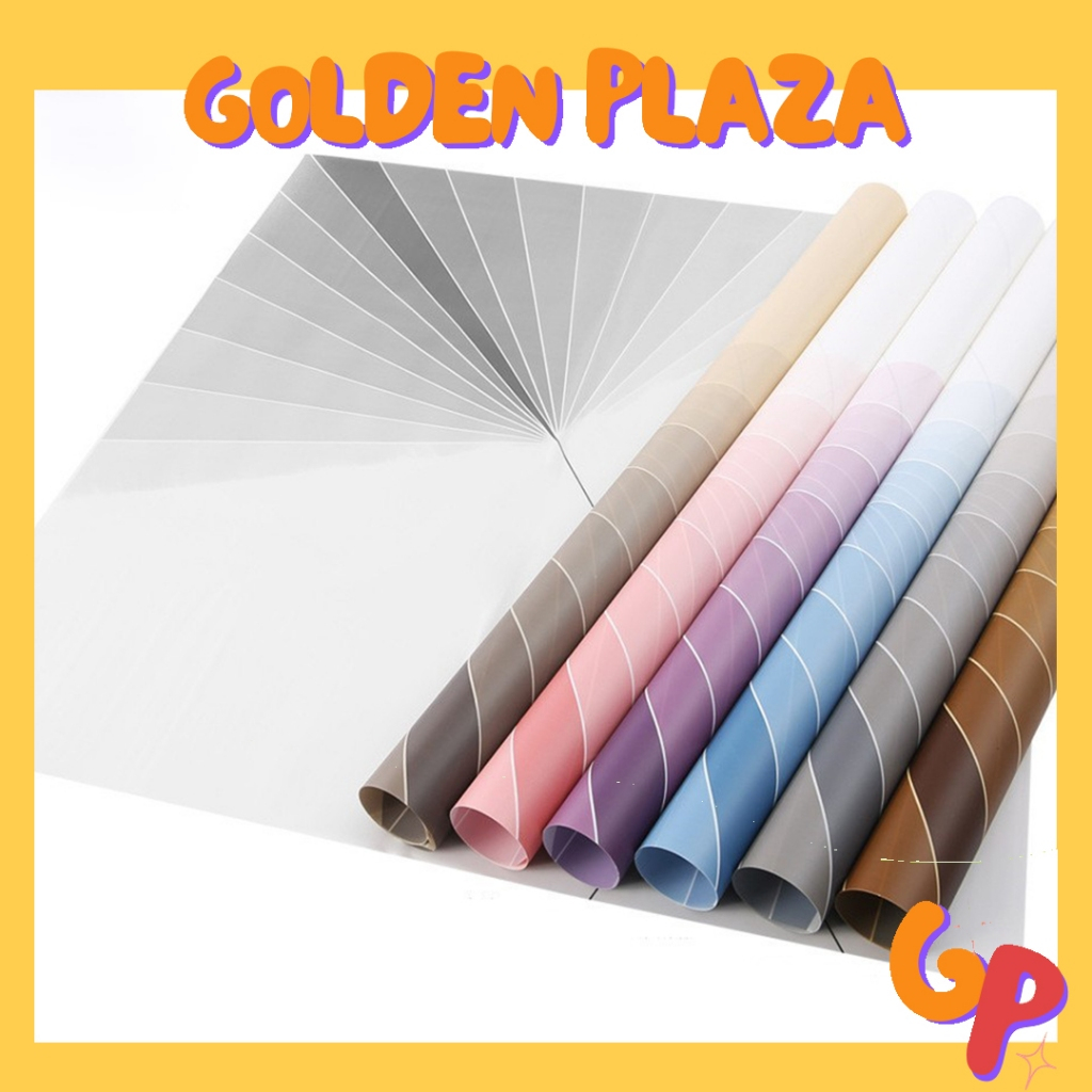 

Flower Wrapping Cellophane Line Kertas Buket Bunga Paper KB6074