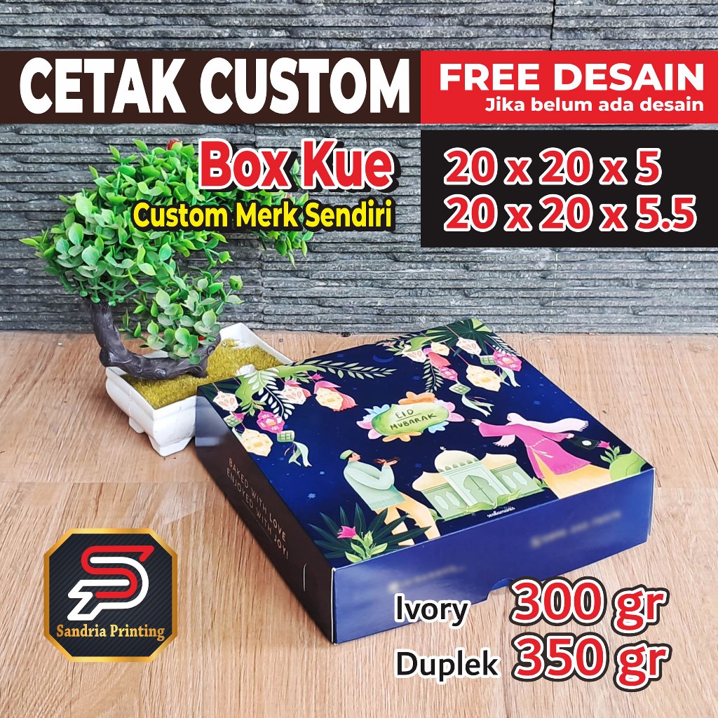 

DUS KUE BROWNIES / PIZZA 20X20X5 / 20 X 20 X 5.5