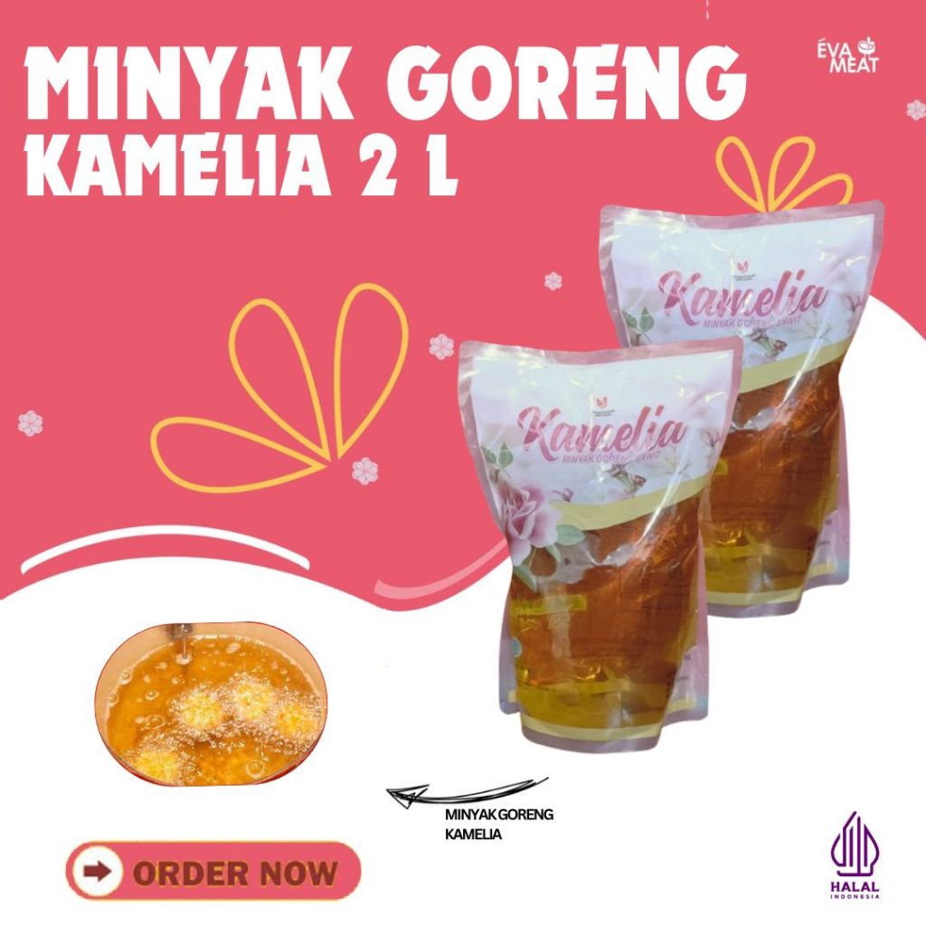 

Minyak Goreng Kamelia / Minyak Kamelia 2 L / Minyak Kamelia 900 ml / Minyak Goreng