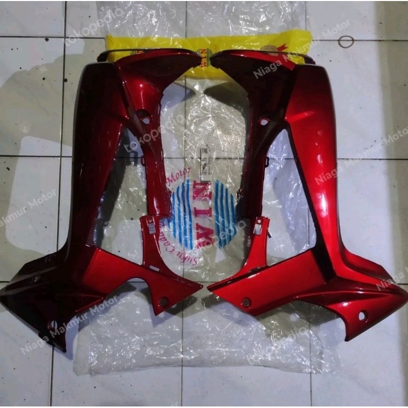 Sayap Luar Kanan Kiri Supra X 125 Batman Tahun 2007-2012 Merah Maroon Kualitas Original